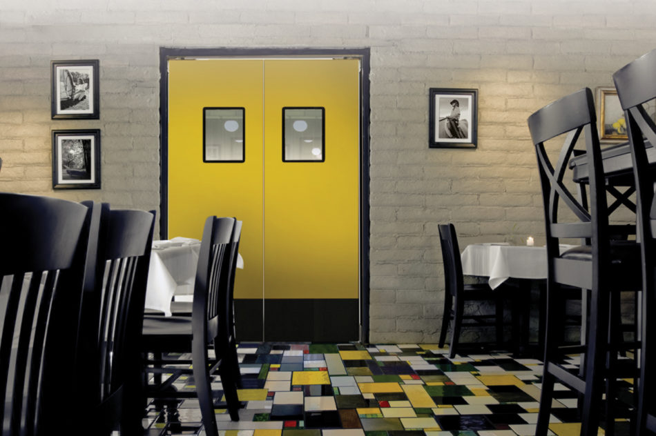 Eliason Kitchen Swing Doors – Built for Busy Restaurant Traffic